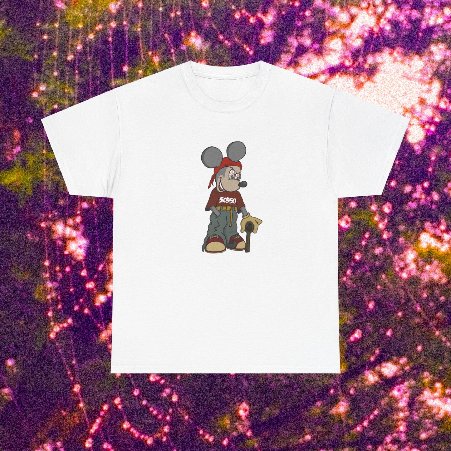 Gangster Mickey Mouse Tee